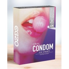 Оральні презервативи EGZO Ice Cream (ВАНІЛЬНЕ МОРОЗИВО)