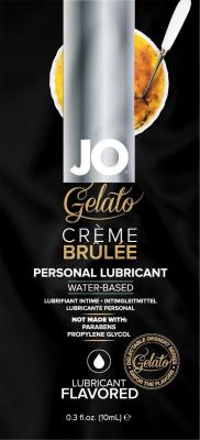 Пробник лубриканта System JO Gelato Creme Brulee 10 мл