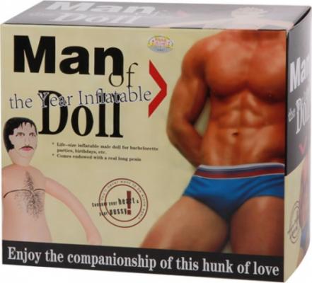 Надувна лялька чоловік з вібратором MEN SEX DOLLS