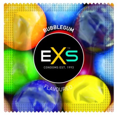 Презерватив з їстівною смазкою EXS Bubblegum