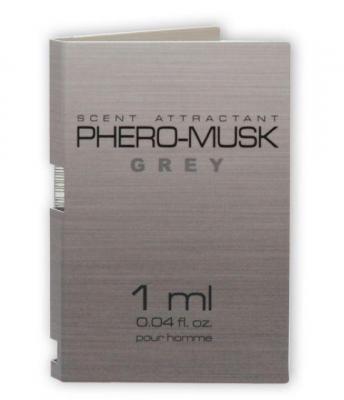 Туалетна вода з феромонами Phero - musk Grey 1мл