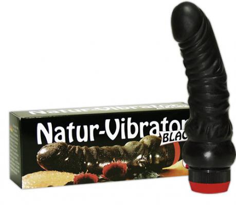 Вібратор Nature - vibrator black 14.5 см діаметр 3см