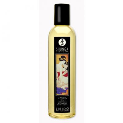 Масажна олія SHUNGA MASSAGE OIL LIBIDO 250 ML.