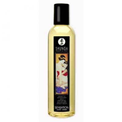 Масажна олія SHUNGA MASSAGE OIL SENSATION 250 ML