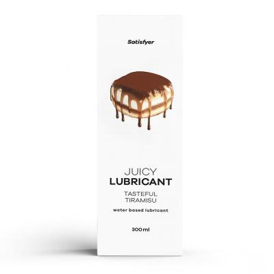 Лубрикант на водній основі Satisfyer Juicy Lubricant Tasteful Tiramisu water based 300 мл